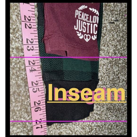 Lot Of 2 Girls Leggings Size 10, 12 - Picture 5 of 12